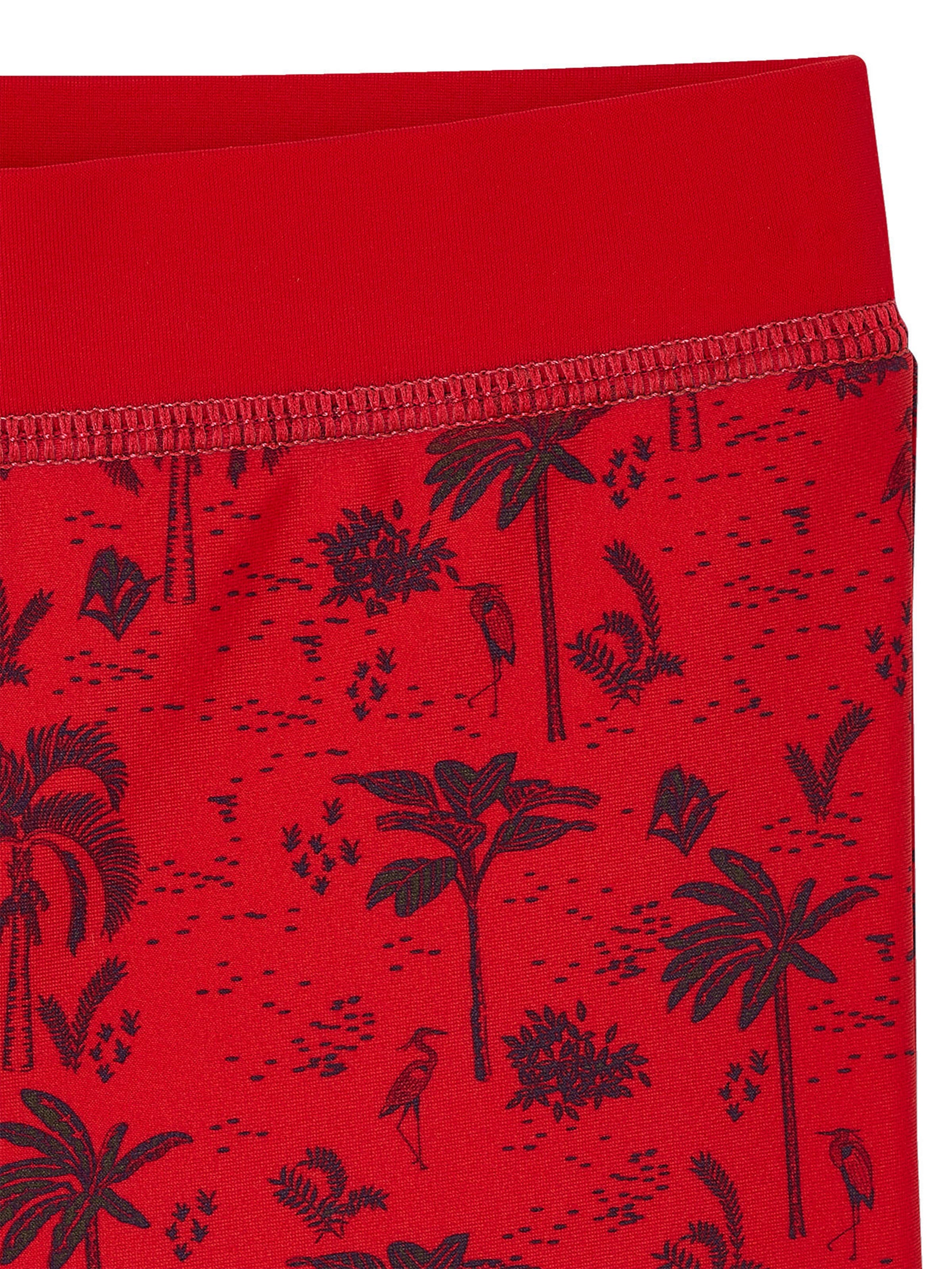 Vertbaudet 2er-Pack Jungen Badehosen rot bedruckt
