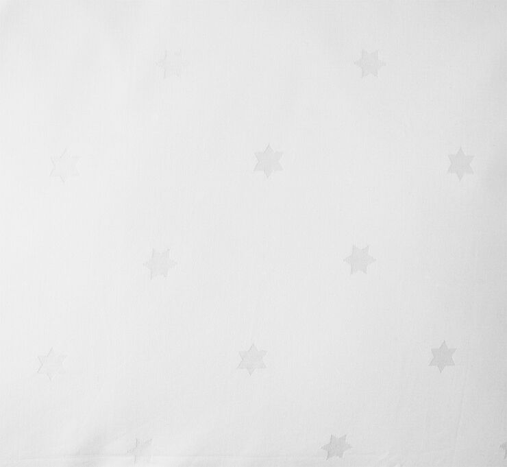 Fossflakes Nordic Sleep by Fossflakes betræk SideSleeper Snow bomuld sateen Hvid