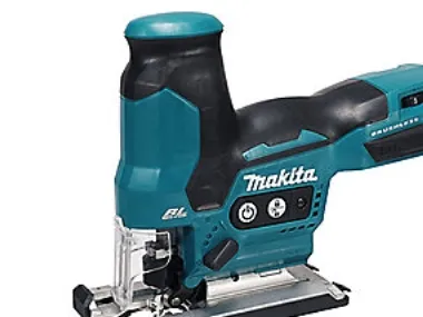 Makita DJV185Z, Tønde greb, Sort, Grøn, Aluminium, Stål, Træ, 3000 spm, 13,5 cm, 800 spm - SOLO