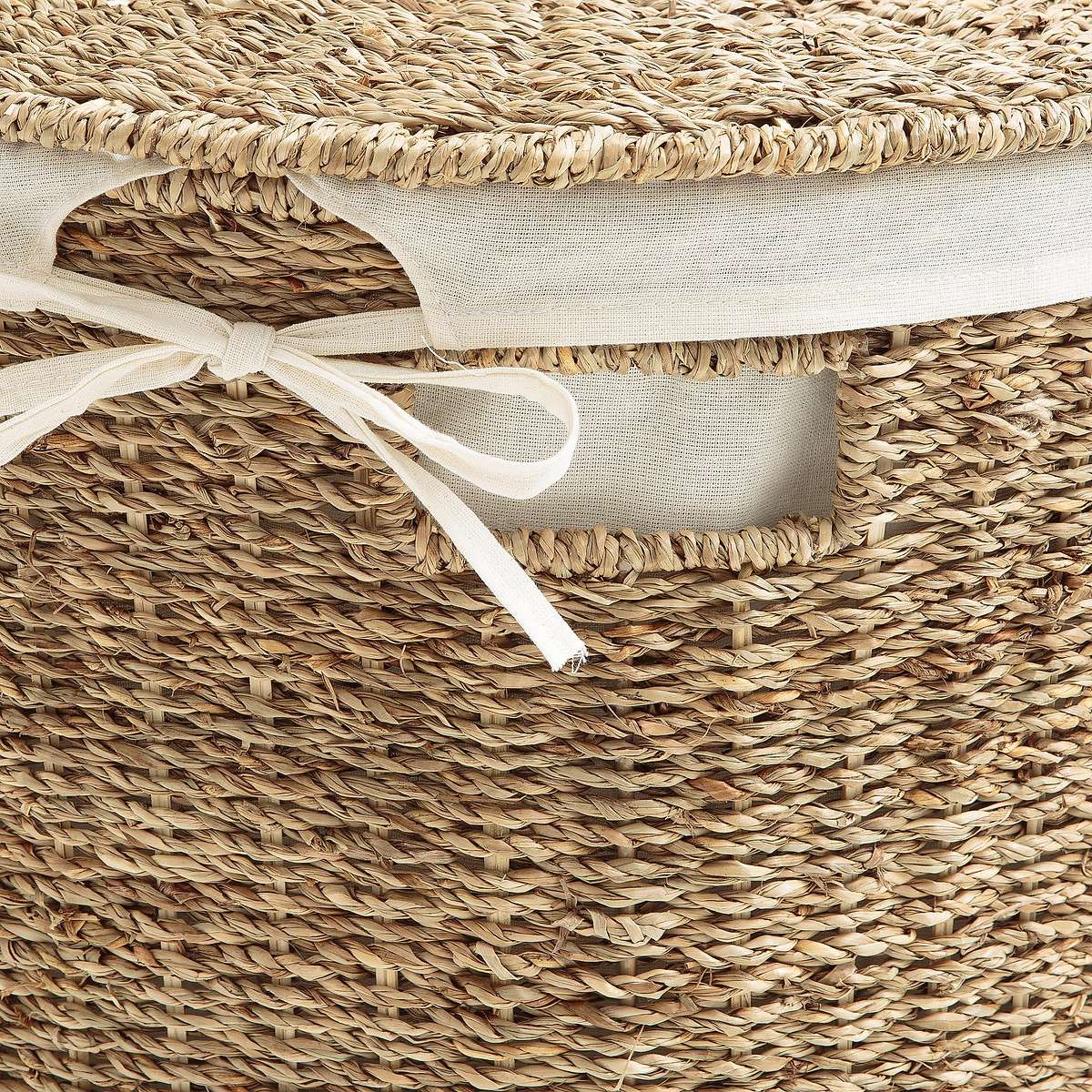 LA REDOUTE INTERIEURS<br>Cesto de linho, Tressie