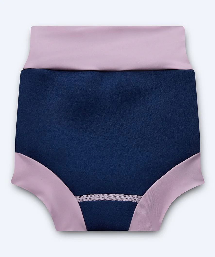 Watery blebadebukser til børn - Neoprene Swim Nappy - Atlantic Purple