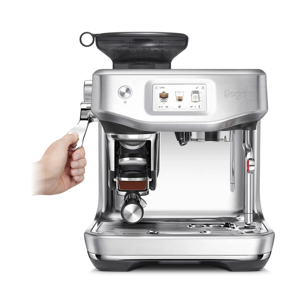Sage the Barista Touch Impress, mit Kaltextraction - Siebträgermaschine Stainless Steel