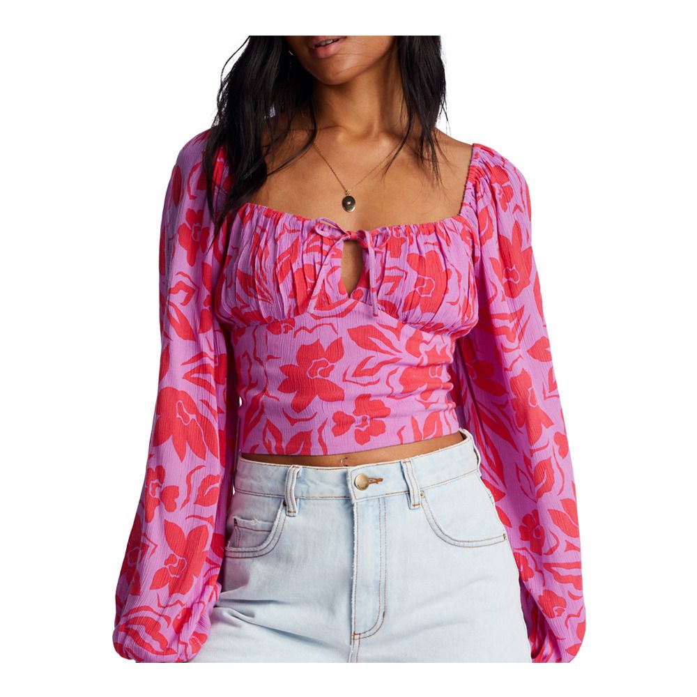 Billabong ON YOUR MIND - Top Femme bright orchid