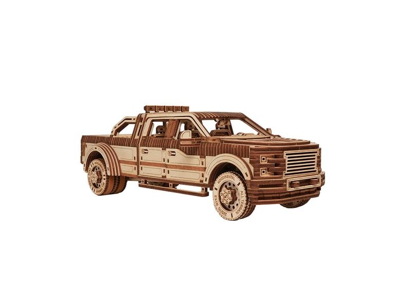 WoodTrick Bausatz Pick-up Truck Pick-up 3D Bausatz aus Holz