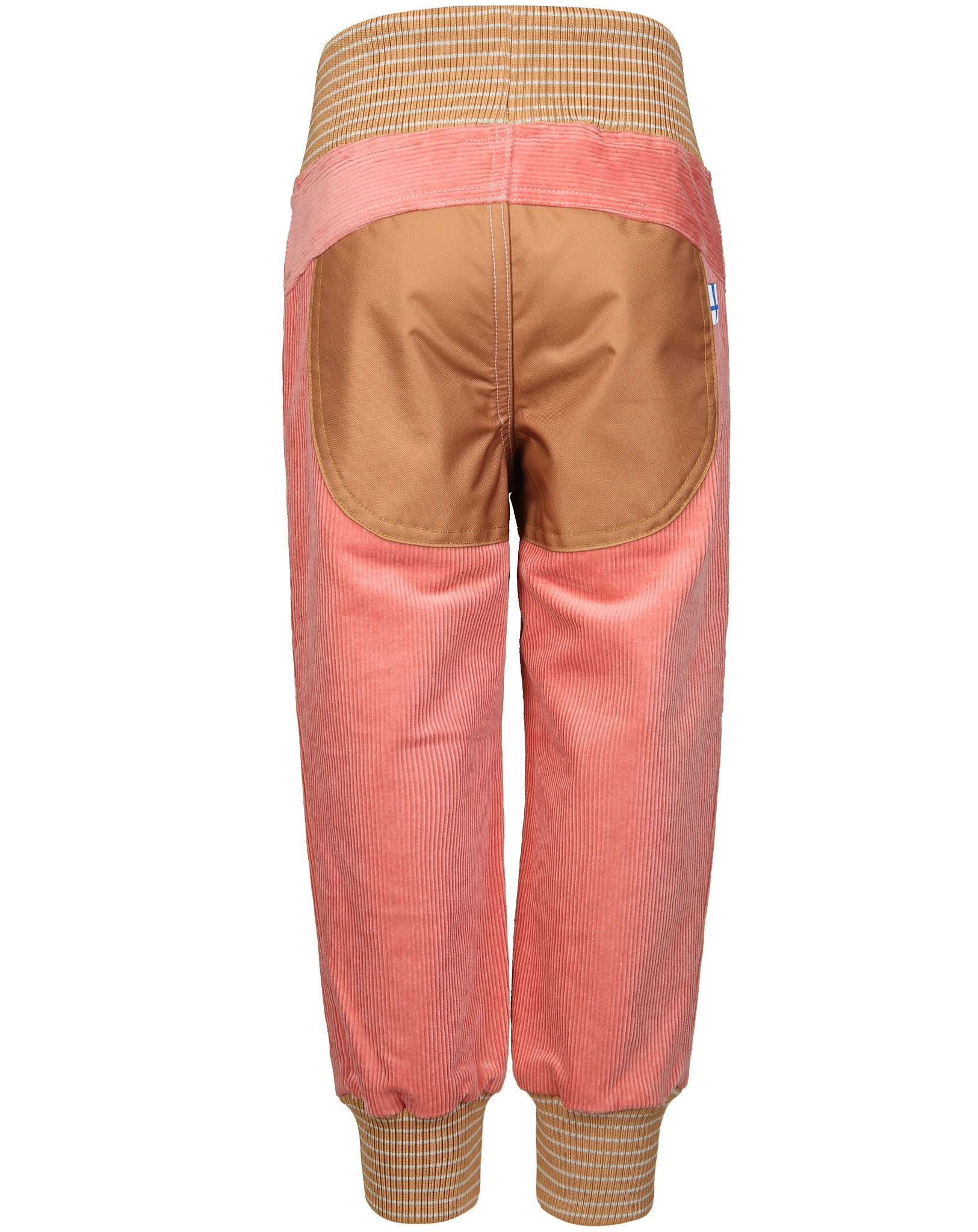 Cordhose PIKKU KISULI mit Knieverstärkung in terra cotta/almond