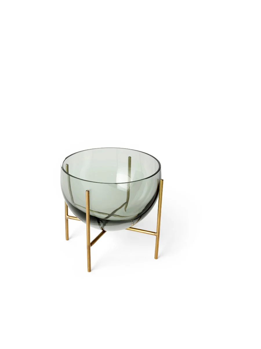 Audo Copenhagen  Echasse bowl S, smoke - H: 14 cm.