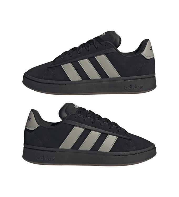 adidas GRAND COURT ALPHA 00s JS3807 CBLACK-PUTBEI-GUM5