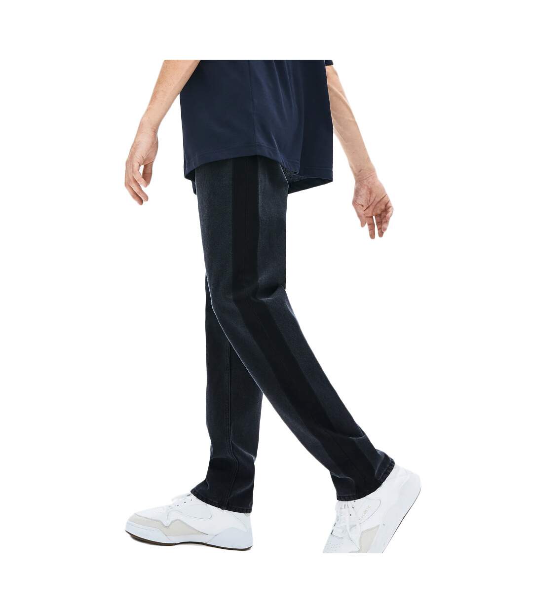 Jean Slim Noir Homme Lacoste