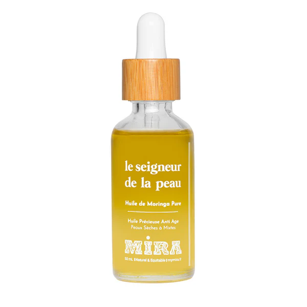 Mira Huile végétale de moringa pure - Le Seigneur de la Peau 50 mL