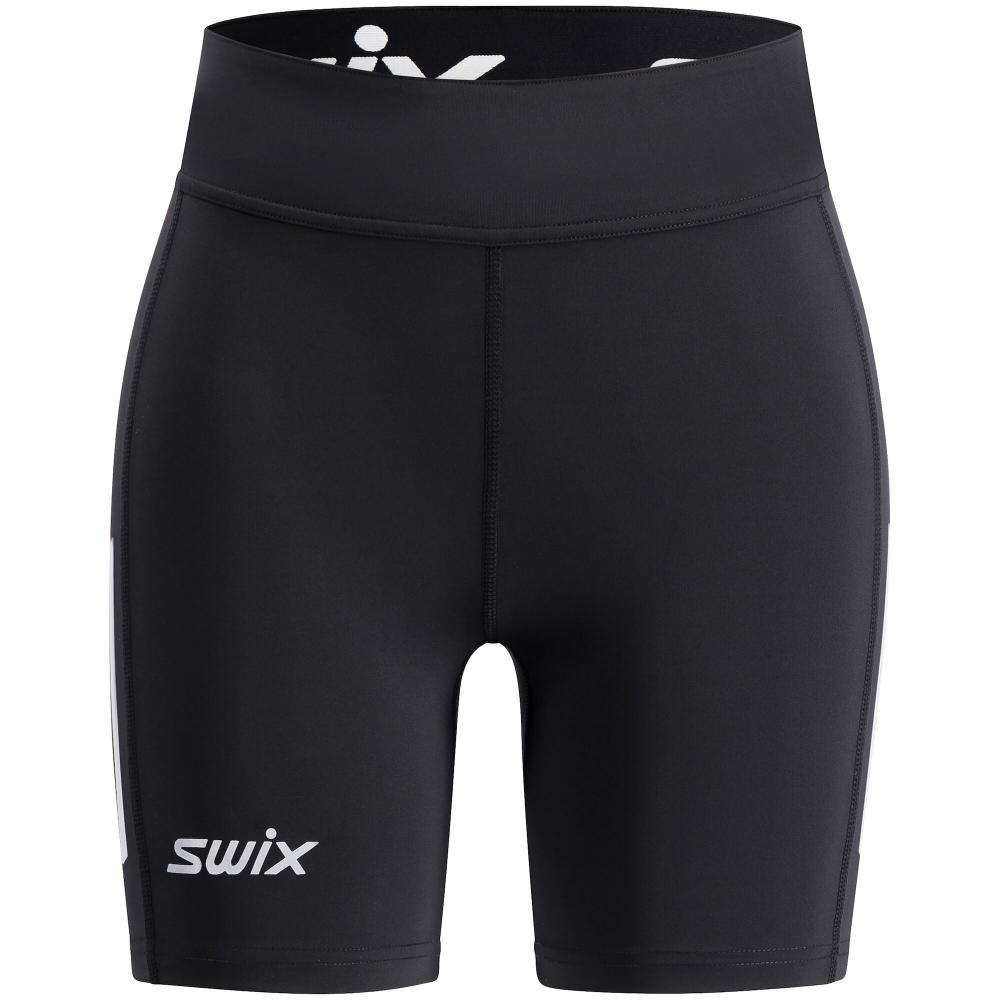 Swix Pace High Waist Half Tights Womens Black