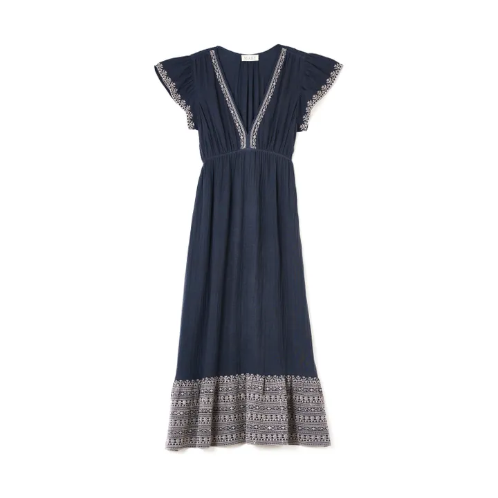 M.A.B.E. Robe Longue Cella  | Noir