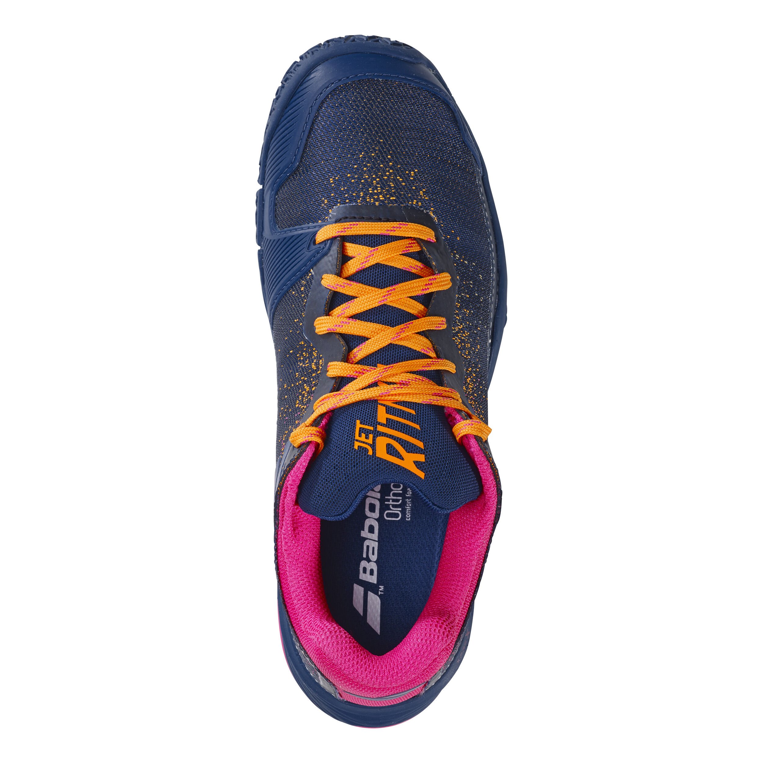 Babolat Jet Ritma Chaussures Padel Femmes - Bleu Foncé , Pink