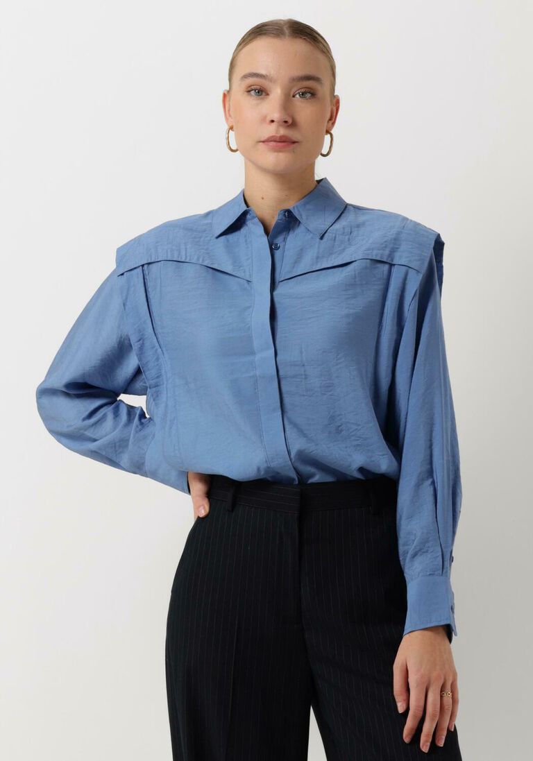 CATWALK JUNKIE blauwe catwalk junkie blouse bl blakey