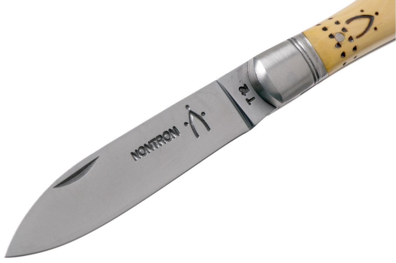 Nontron Violin Knife P3, Boxwood NNP3V zakmes