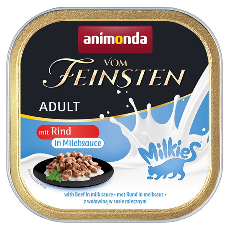 animonda Vom Feinsten Adult Milkies en sauce 32 x 100 g pour chat