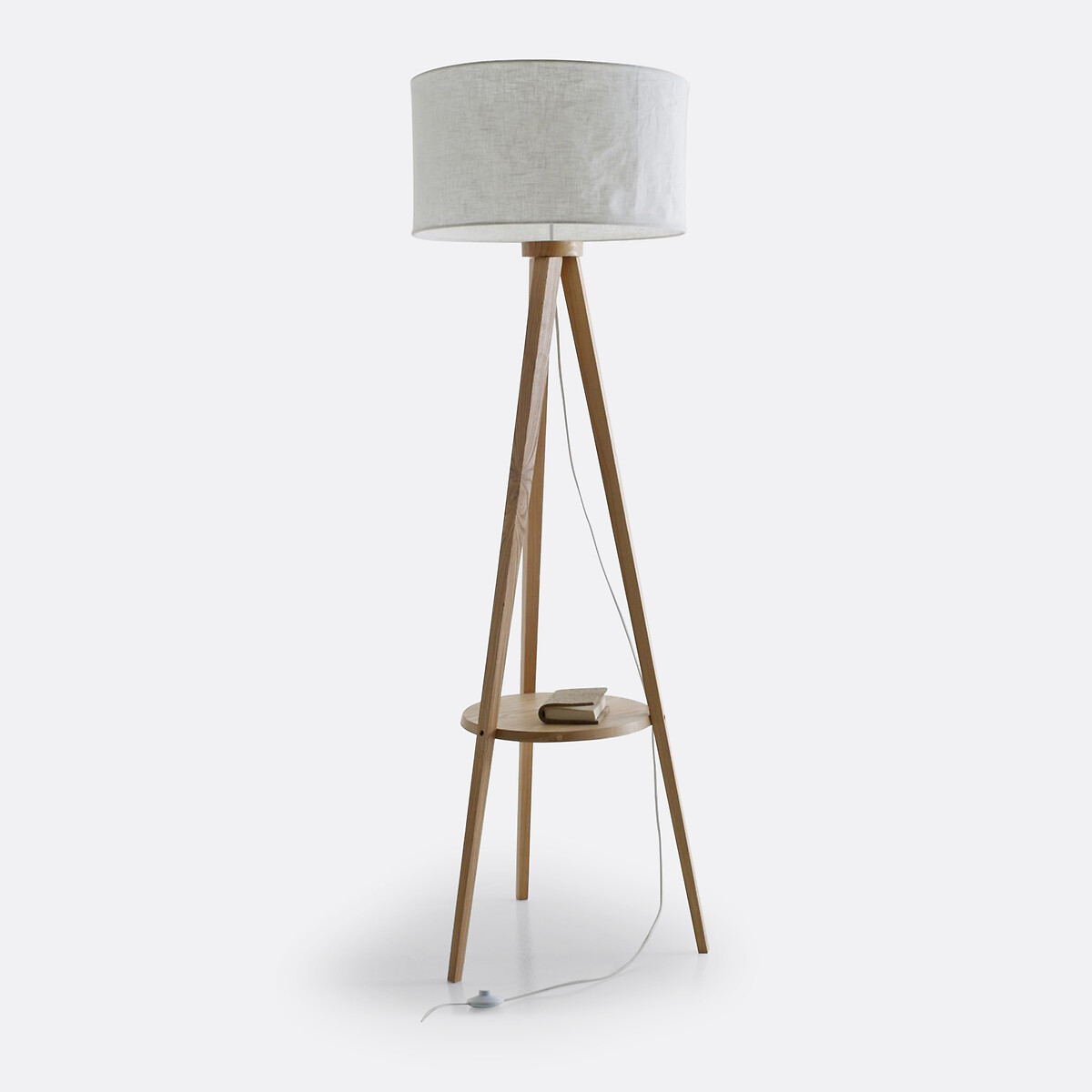 LA REDOUTE INTERIEURS<br>Luminária de chão, tripé e abajur, Setto