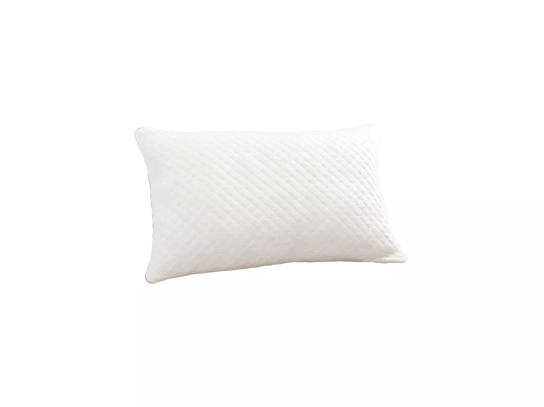 Matelas mousse ECO - 90x190cm et 1 Oreiller accueil mémoire de forme 50x70cm - mousse - 14 cm