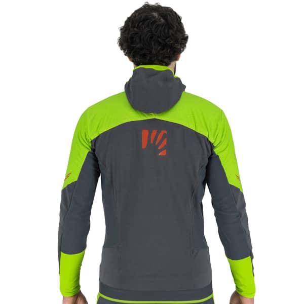 Veste softshell KARPOS ALAGNA PLUS EVO JKT LIME GREEN/DARK SLATE