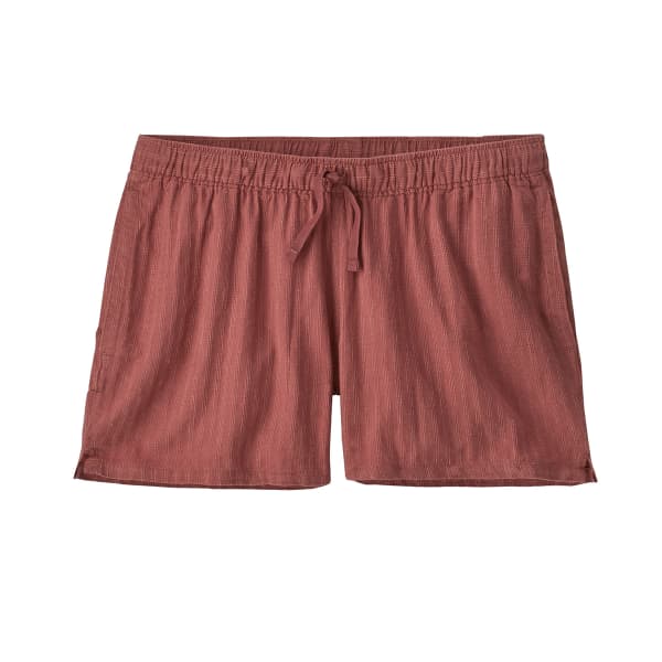 Short PATAGONIA W'S ISLAND HEMP BAGGIES SHORTS SMALL CURRENTS: ROSEHIP