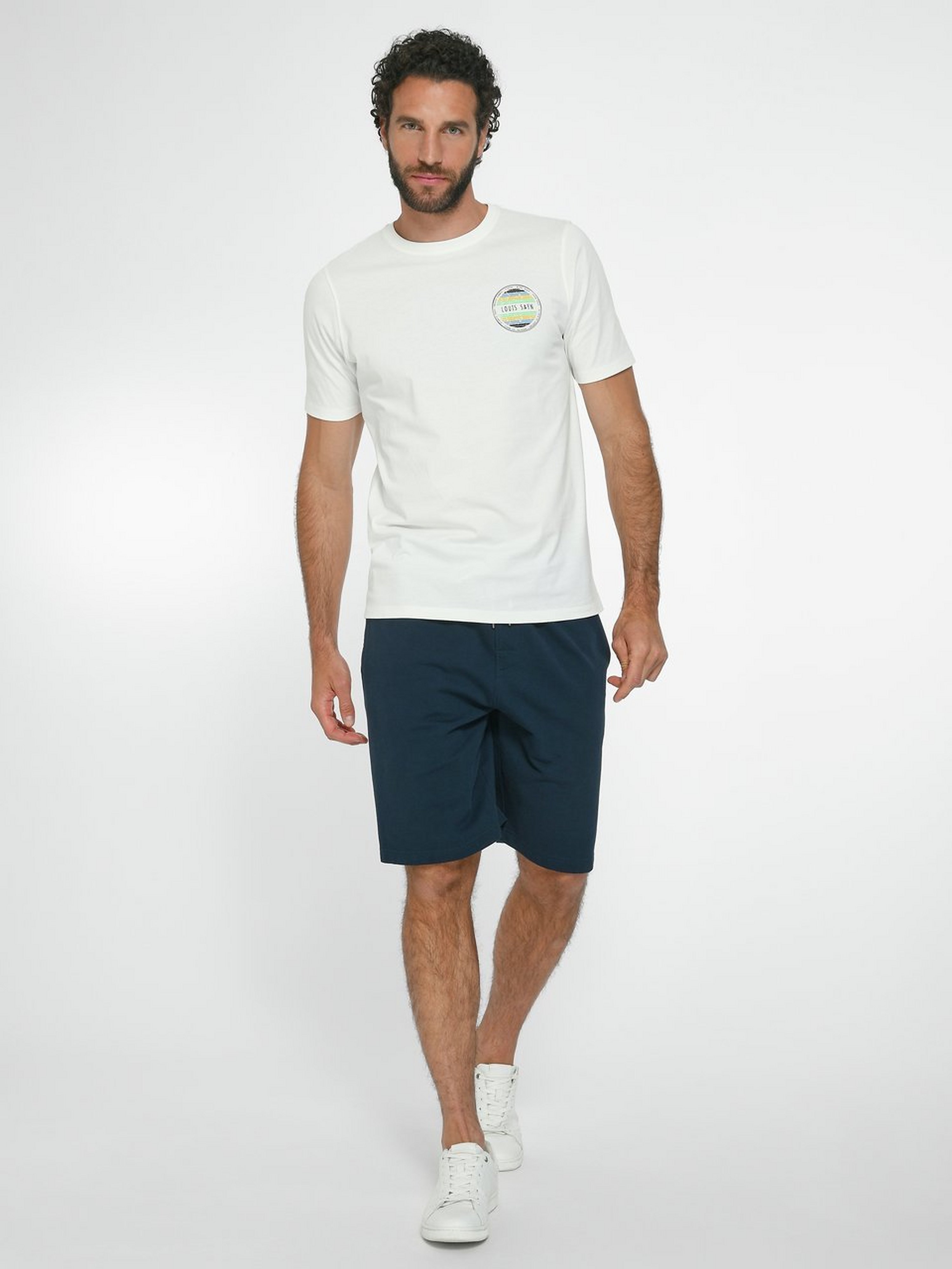 Rundhals-Shirt