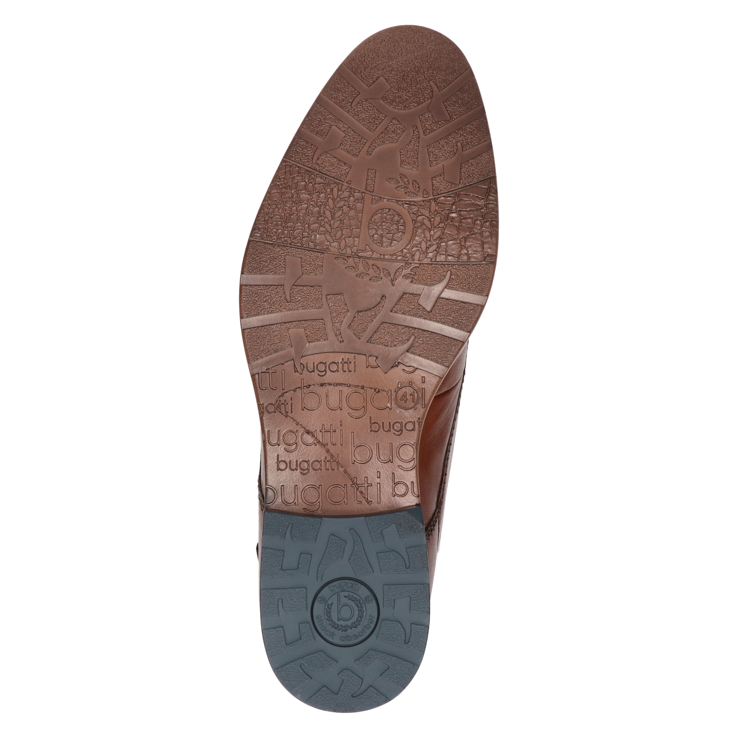 Licio heren nette veterschoen Bugatti Cognac