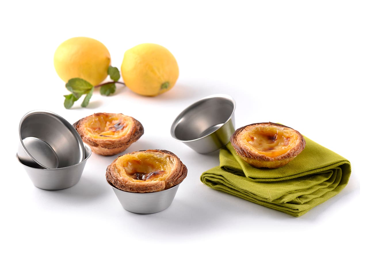 Moule Pastéis de Nata - l'original - 6 pièces - Patisse