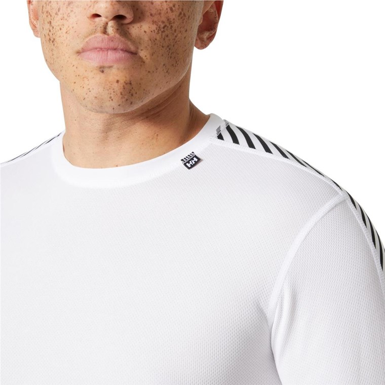 Helly Hansen HH Lifa Stripe Crew White