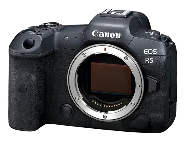 Canon EOS R5 - Digitalkamera - spejlløst - 45.0 MP - Full Frame - 8K / 30 fps - kun kamerahus - Wi-Fi, Bluetooth