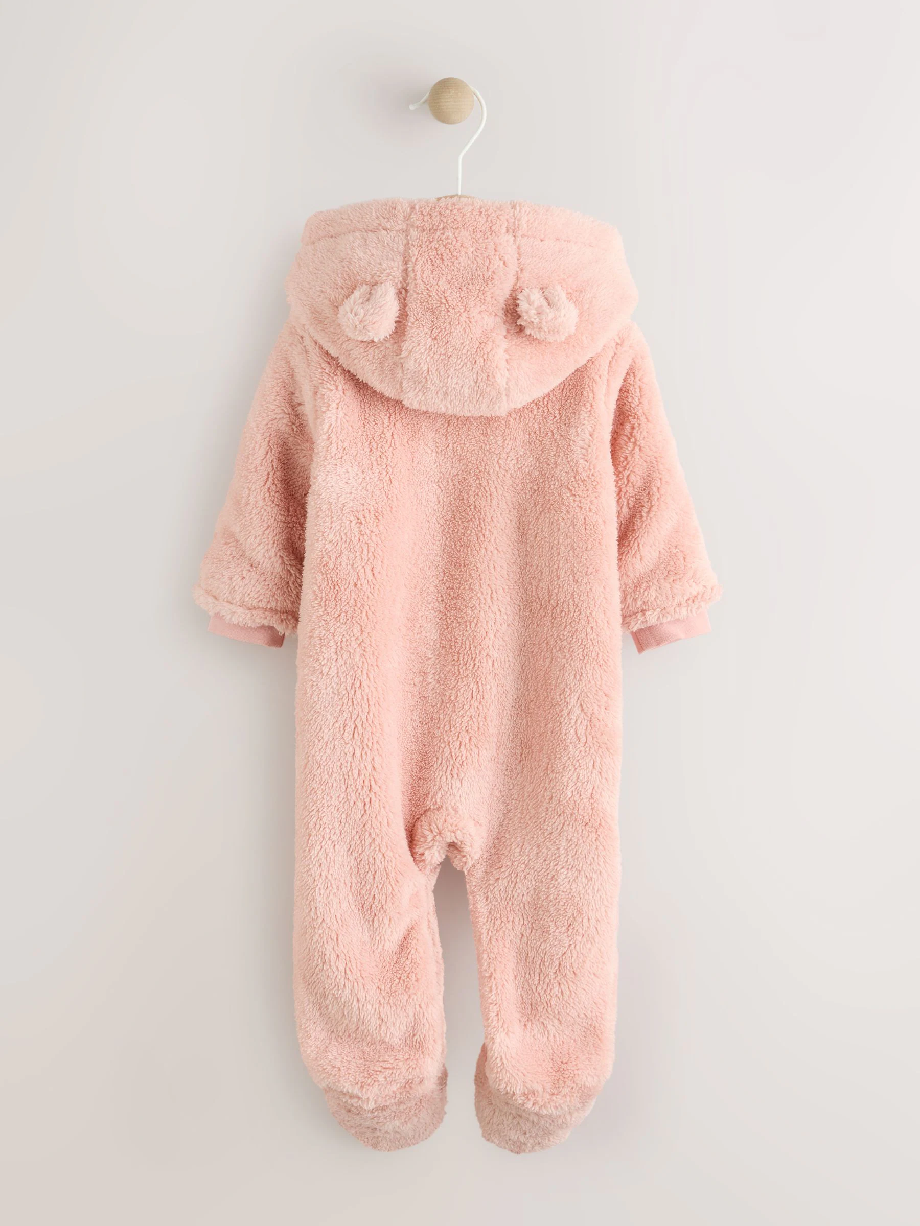Roze - Baby kinderwagenpak van fleece (0mnd -2jr)