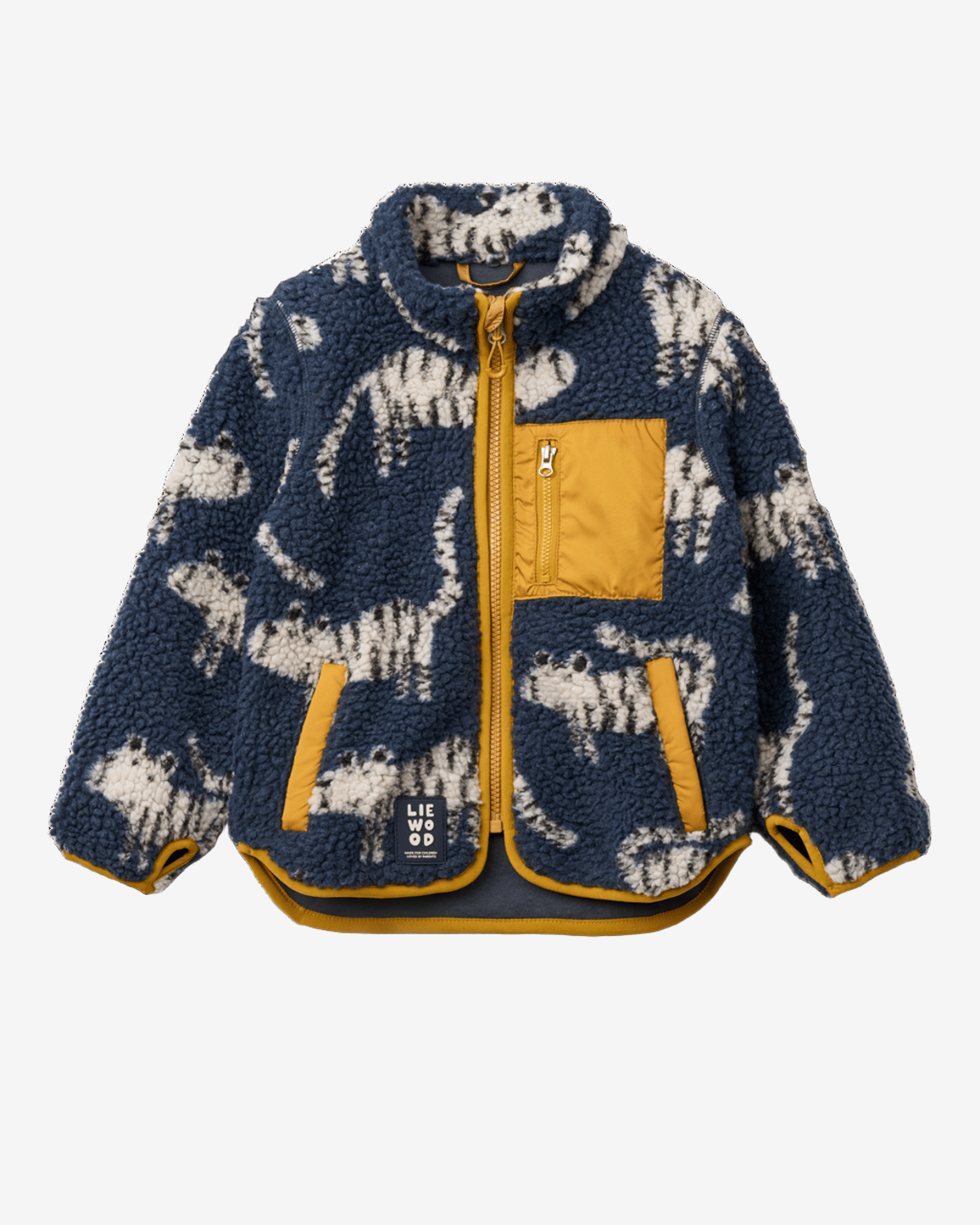 Fleecejakke Barn – 100% Resirkulert | Noam Pile Jacket
