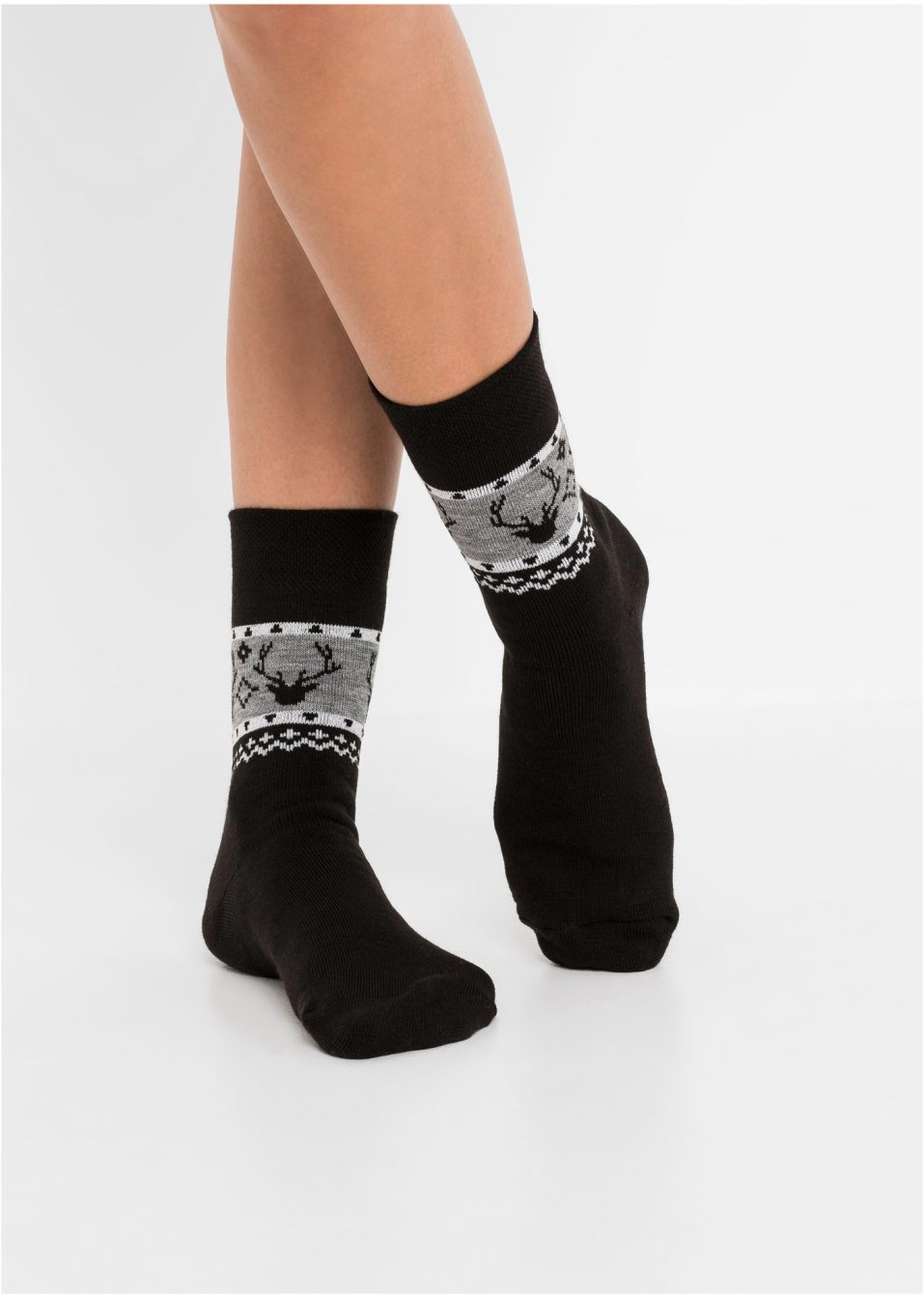 Lot de 4 paires de chaussettes thermo mixtes