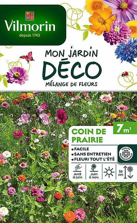 Graines mélange Coin de prairie 7 m²