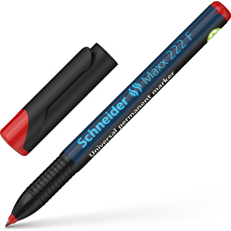 Schneider Maxx 222 F Universalmarker permanent - rot - 0.7 mm