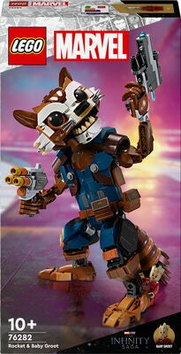 LEGO Super Heroes 76282 Rocket og Groot som liten