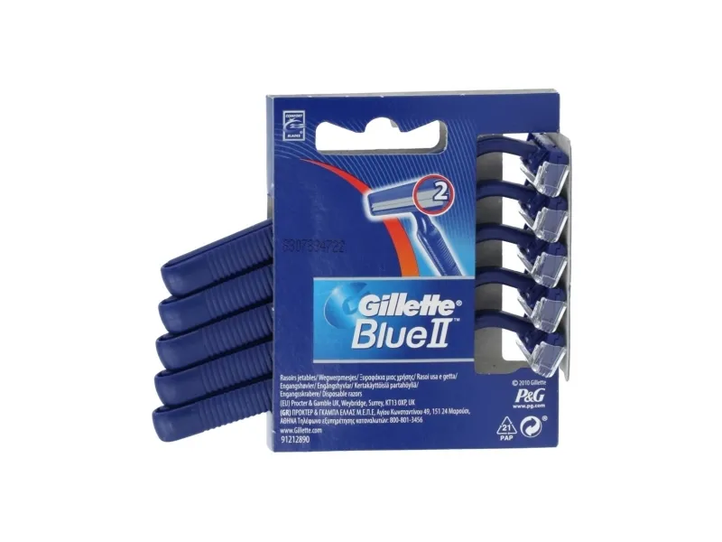 Gillette Blue II - Engangs - 5 stk.