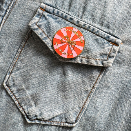 Jolimoi Pin’s Jolimoi la puissance du collectif