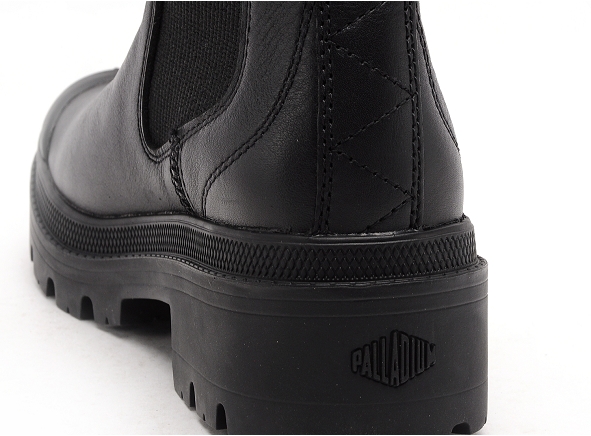 Palladium boots bottine plates femme pallabase chelseal th noir