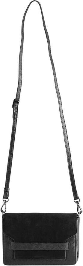 Markberg VanyaMBG Crossbody Bag, Suede Sort
