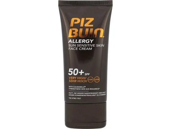 Piz Buin Allergy solcreme til ansigtet SPF 50  50 ml