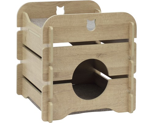 Kattenmeubel Catit Vesper Cottage 50 x 50 x 49 cm Eiken