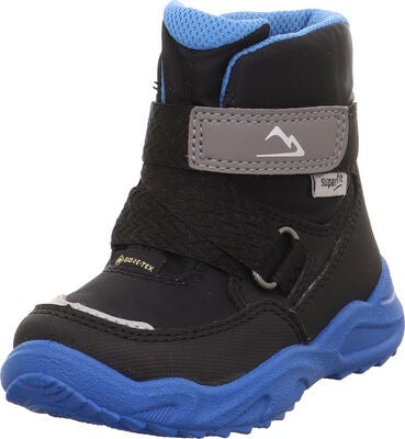 Superfit Glacier GTX Vintersko, Black/Blue