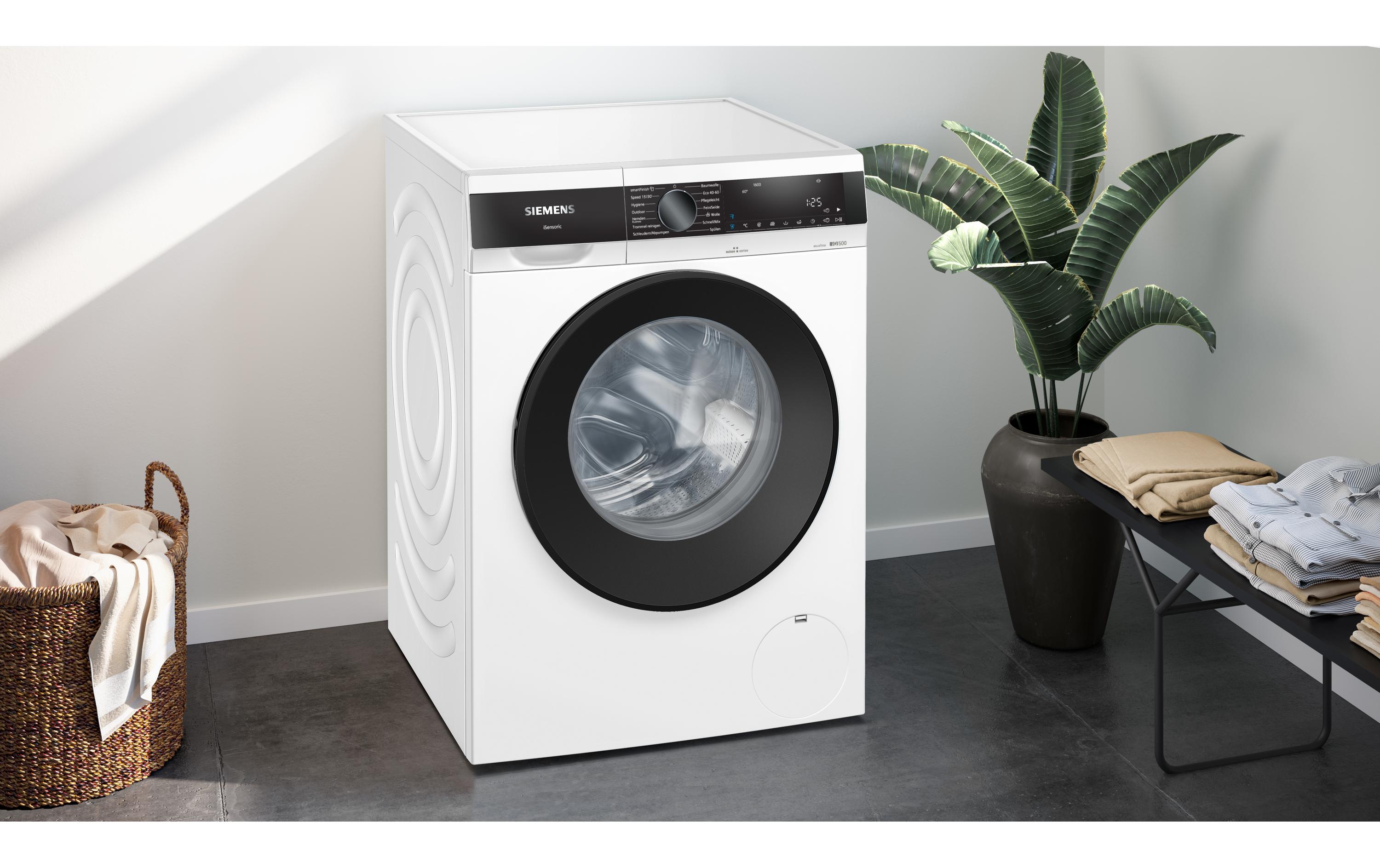 Waschmaschine iQ500 WG56G2Z3CH Links<br>Frontloader mit 10 kg Ladekapazität