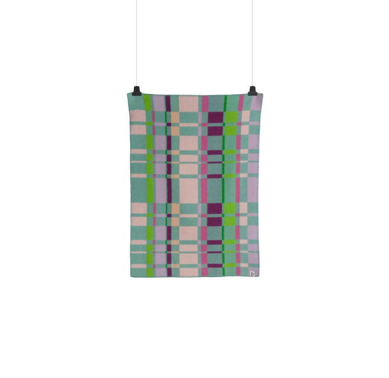 Røros Tweed City baby plaid 67x100 Pastel