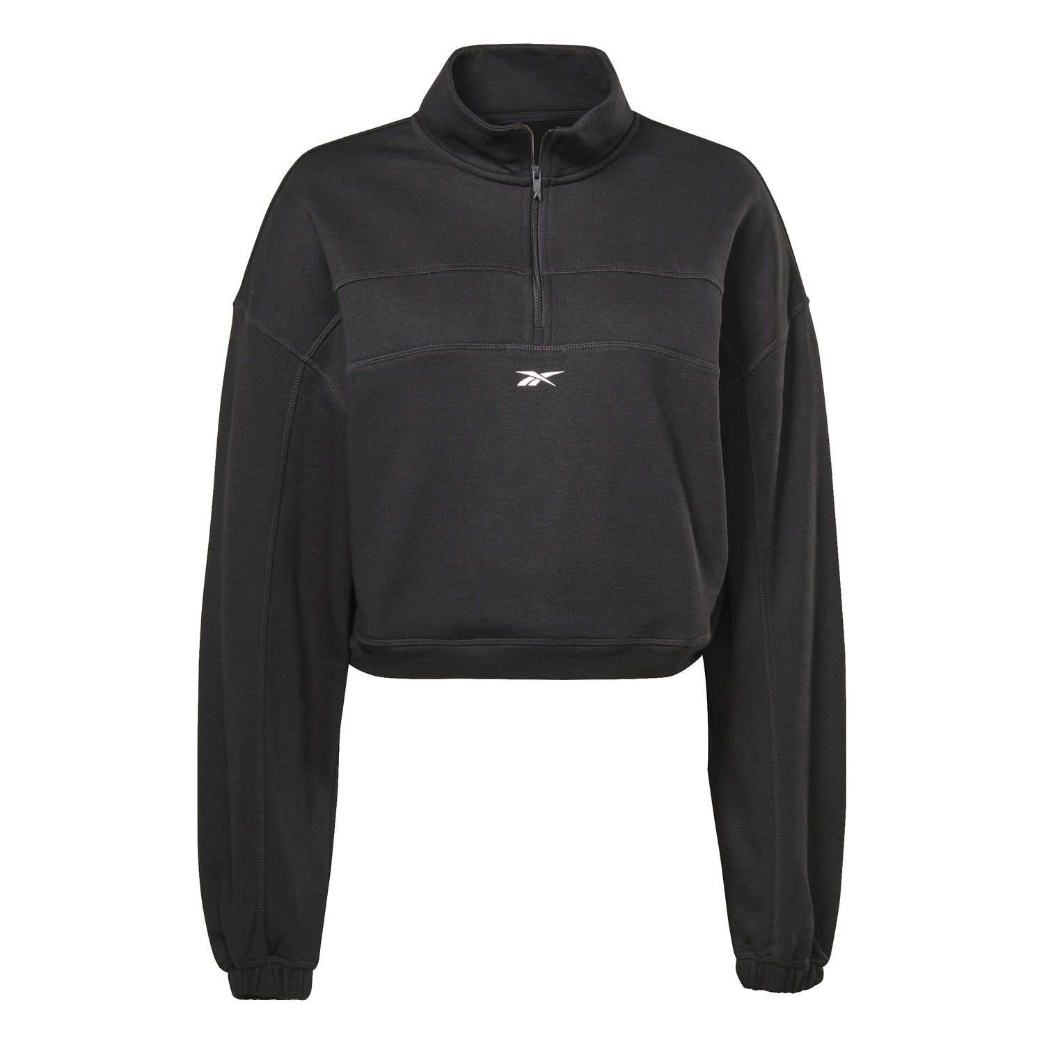 Reebok  Workout Ready Knit 1/4 Zip Sweatshirt