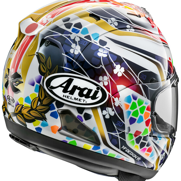 Arai - Casque RX-7V Evo Replica Nakagami GP2 Rouge / Blanc / Noir