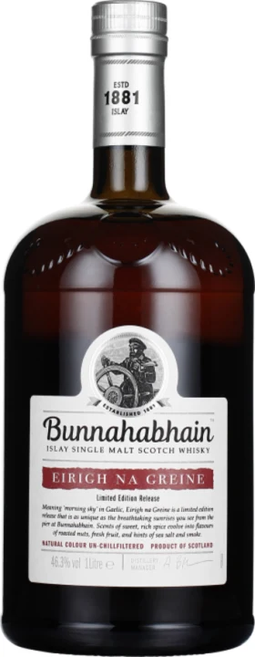 BUNNAHABHAIN EIRIGH NA GREINE 1LTR