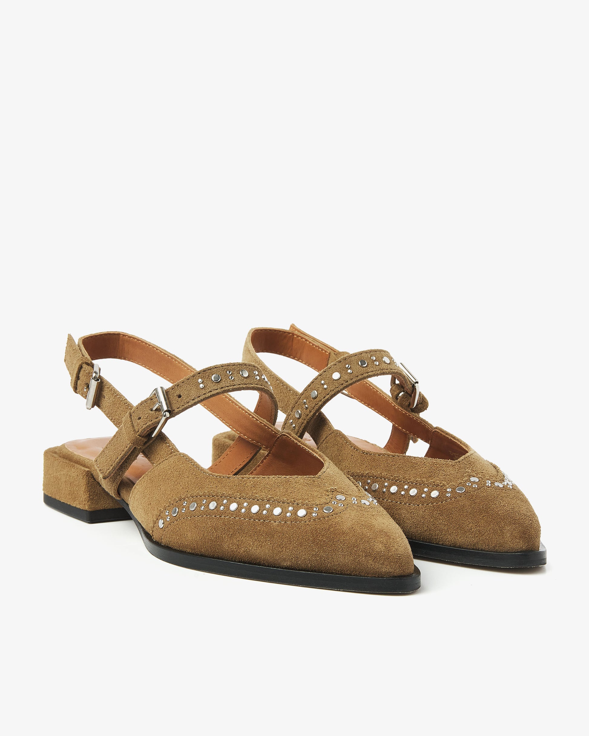 VIA VAI khaki slingbacks Jazz Yael