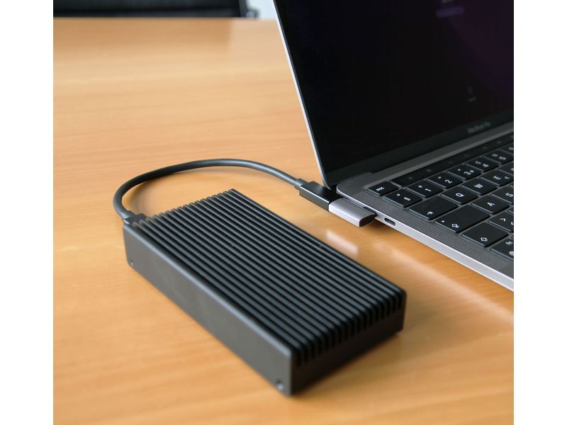 LMP USB-Adapter USB-C auf USB-C, 4-teilig 4x USB-C Adapter mit verschiedenen Winkeln, USB 4.0 / 240W / 40Gbps / 8K@60Hz