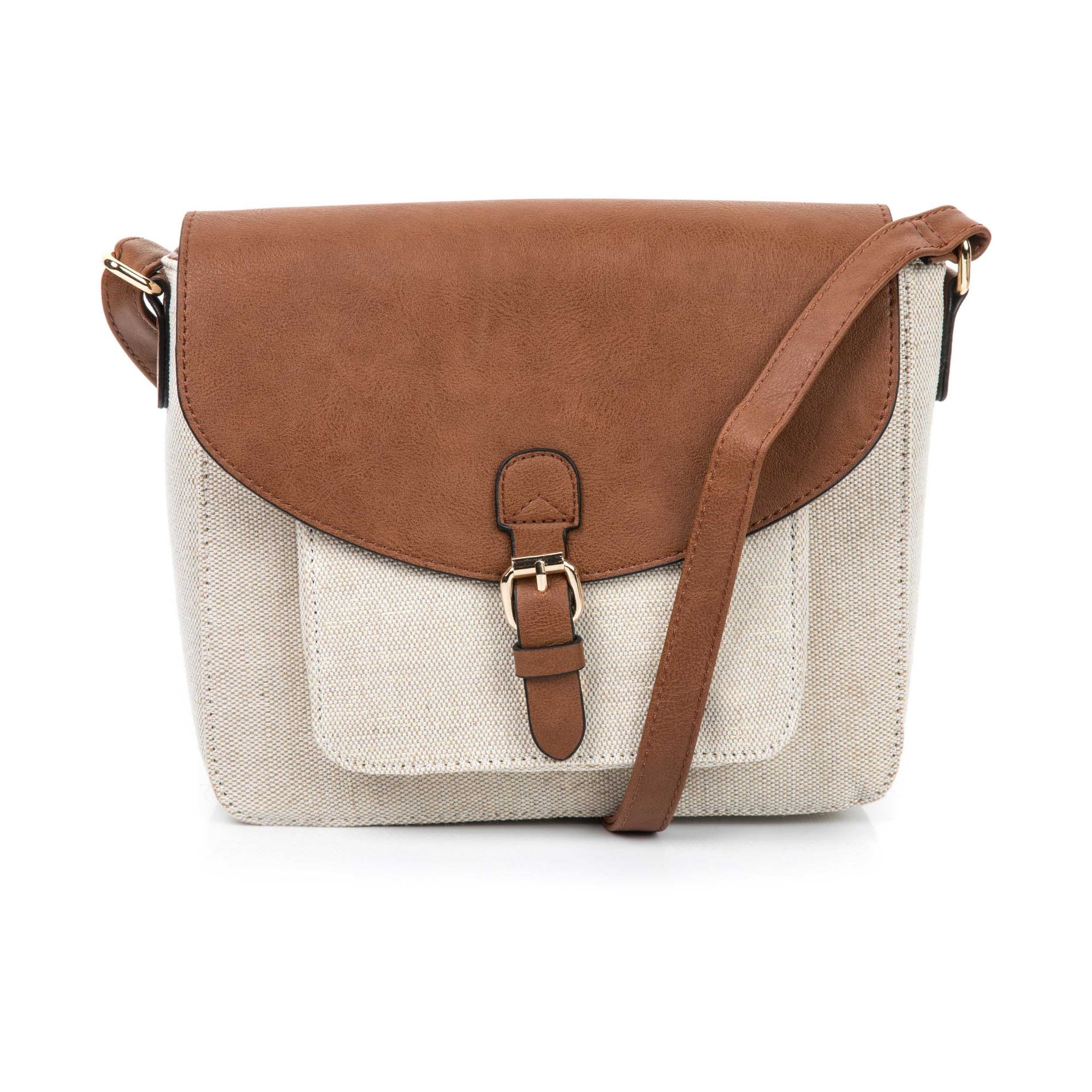 Sac bandoulière or