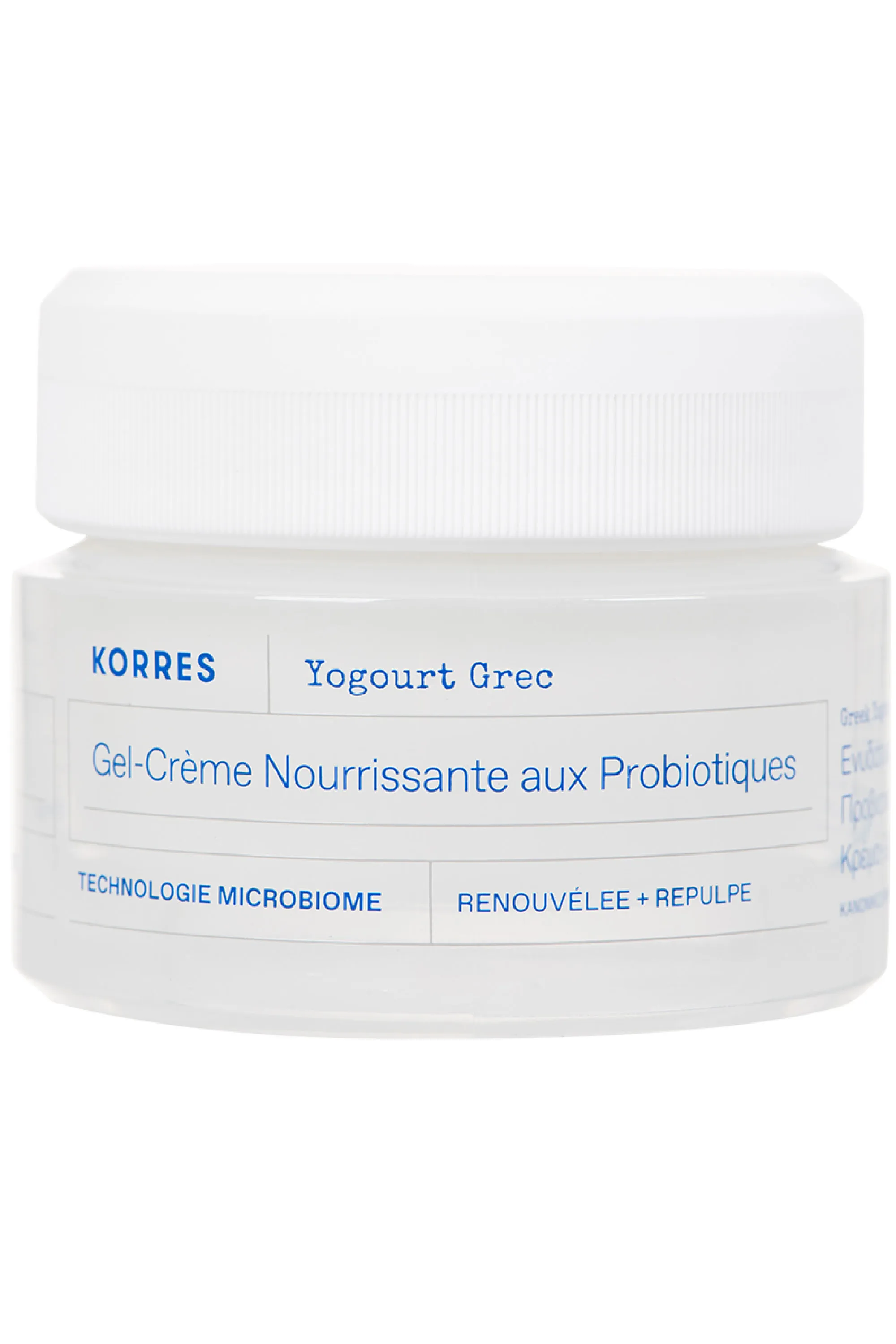 Korres Gel-crème nourrissant aux probiotiques et yaourt grec-40 ml